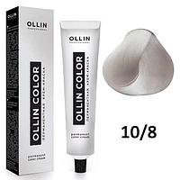 Крем-краска для волос Ollin Color 10/8 светлый блондин жемчужный, 60мл (OLLIN Professional)