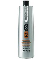 Увлажняющий шампунь для сухих и непослушных волос S2 DRY & FRIZZY HAIR SHAMPOO, 1000мл (Echosline)