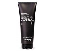 Угольная маска для волос, страдающих от химических процедур KARBON 9 CHARCOAL MASK 300 мл (Echosline)