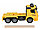 98-613A Инерционный машинка "Трейлер с трактором. Тягач", светозвуковые эффекты, масштаб 1:14, фото 3