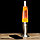 Лава лампа с воском в сером корпусе 42 см Оранжевая, фото 6
