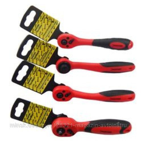 Трещотка двухсторонняя 1/4", 3/8" (72зуб.) Partner PA-802U72