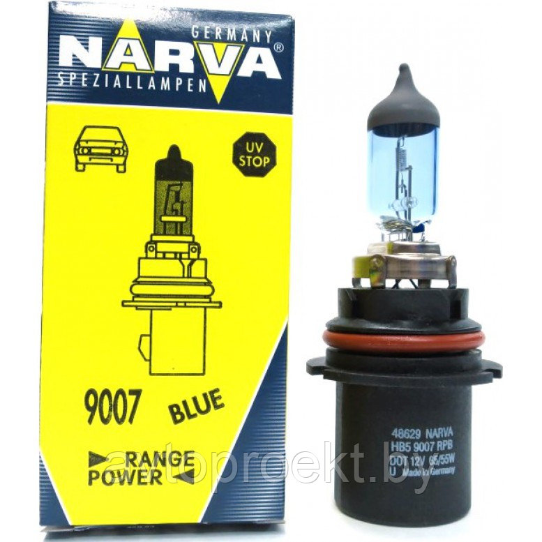 Лампа автомобильная Narva 48629 Range Power Blue+ HB5