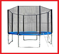 E12-4 Батут Extreme Fitness Trampoline 12FT- 4 legs (с сеткой и лестницей), D- 3.66 м