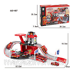 Игровой набор паркинг "Пожарная станция" 660-A87