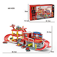 Игровой набор паркинг "Пожарная станция" арт. 660-А205
