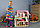 4110 Дом для кукол 3 этажа, деревянный с мебелью, кукольный домик ECO TOYS Bajkowa, фото 7