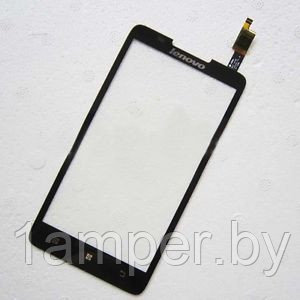 Сенсорный экран (тачскрин) Original Lenovo A656. Черный - фото 1 - id-p6017525
