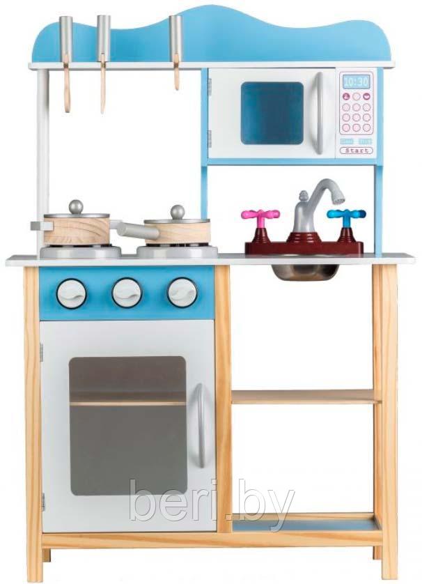 TK040 Кухня детская игровая, высота 85 см, ECO TOYS, игровой набор, кухня деревянная - фото 2 - id-p108743732