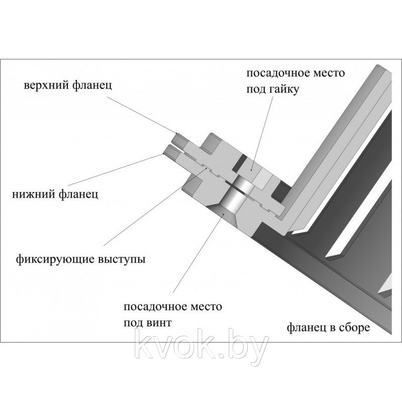 Пол для палатки ЛОТОС Куб 3 с отверстиями под лунки и фланцами ПУ4000 (2,1х2,1м) - фото 8 - id-p108748973