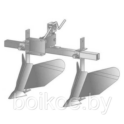 Окучник двухрядный Целина Стандарт со сцепкой, фото 2