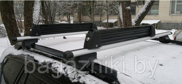 Крепления для лыж Amos Ski Lock 5 black алюминиевые - фото 3 - id-p108752593