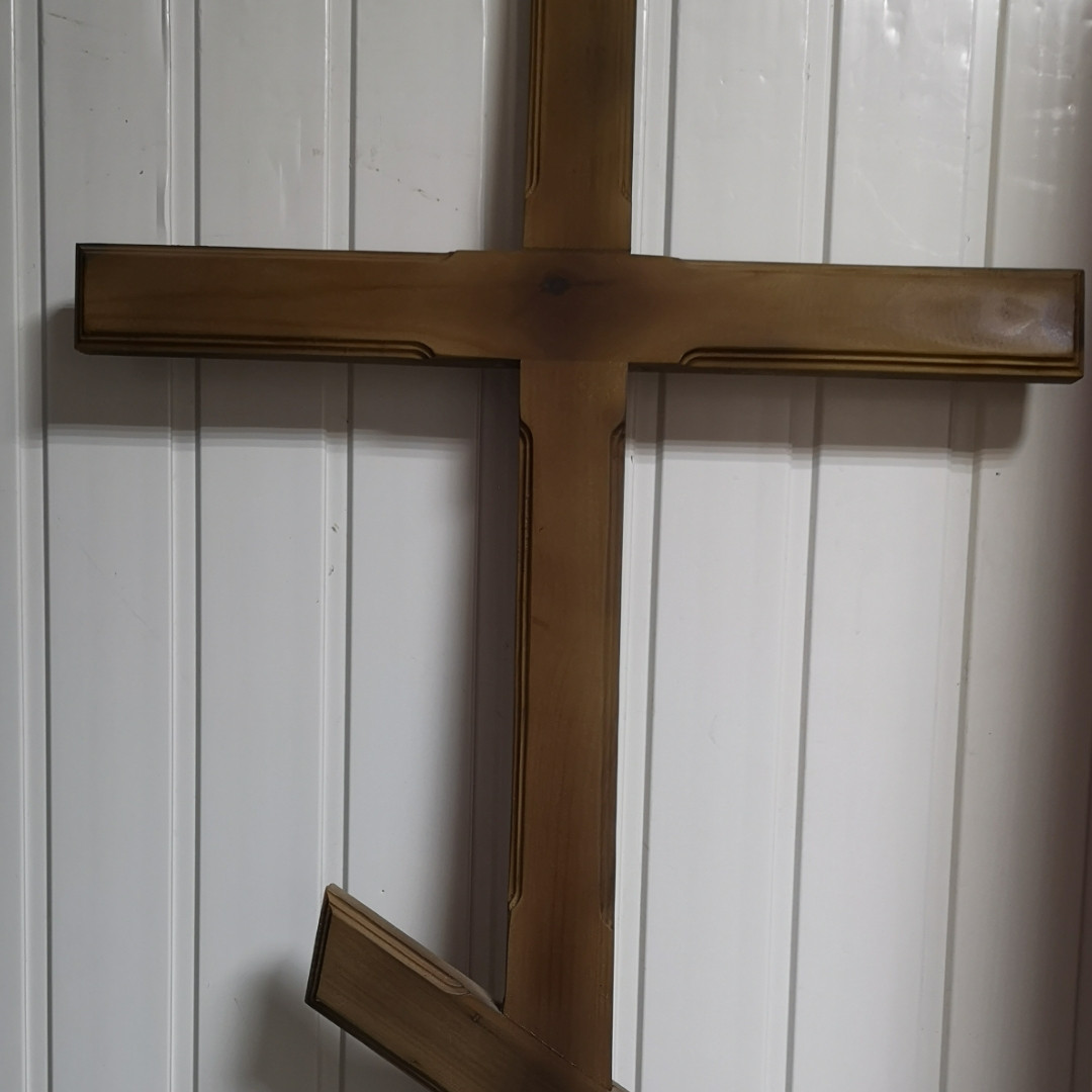 Крест деревянный. - фото 1 - id-p108759089