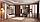 Модульная детская комната Миндаль вудлайн кремовый/аруша венге кожа, фото 2