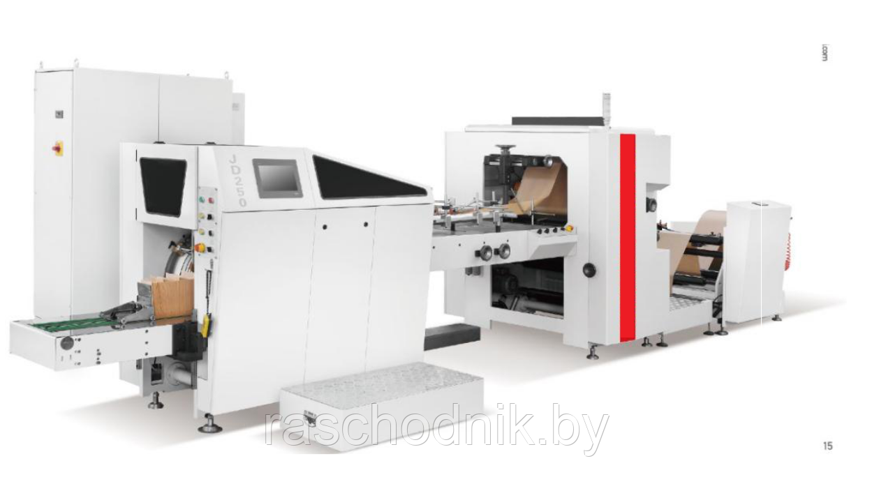 Машина для производства бумажных пакетов с печатью до 4 цветов - фото 1 - id-p108781939
