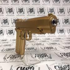 Пистолет детский металлический Colt Air Soft Gun K-35DF золото - фото 3 - id-p108792560