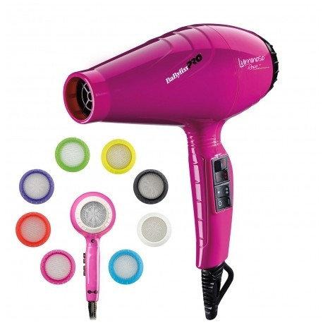 Профессиональный фен BaByliss Pro Luminoso Rosa Ionic BAB6350IFE 2100W