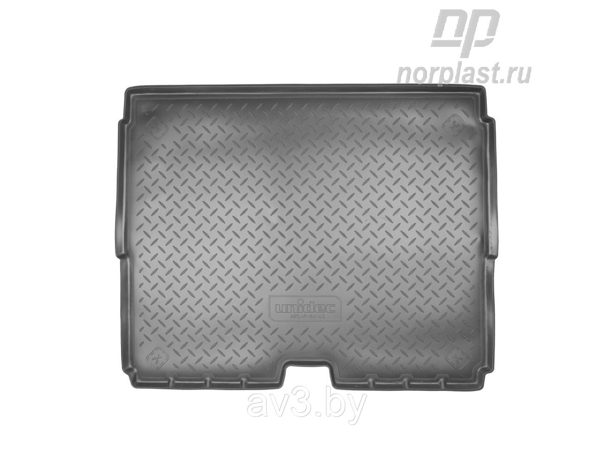 Коврик в багажник Peugeot 3008 2010- / Пежо 3008 (Norplast)