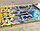 Двусторонний коврик BabyPlay "Морской Лабиринт "  размер 120*180 *1.5 см, фото 2