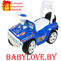 Детская машинка-каталка-толокар Ориончик Джип ТМ Орион 419 синяя