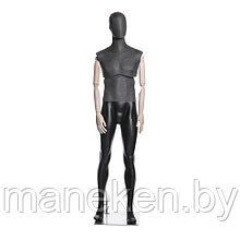 Манекен мужской (с подвижным торсом, деревянными руками) Atelier M-01