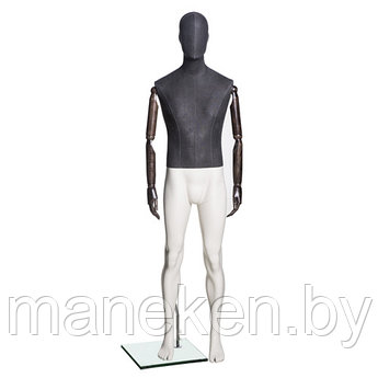 Манекен мужской (с деревянными руками) Jeans M-02