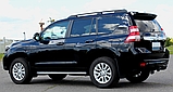 Рейлинги Toyota Land Cruiser Prado 150 - полимер черный, фото 5