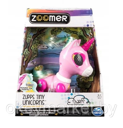 Интерактивная игрушка единорог Spin Master Zoomer, фото 2