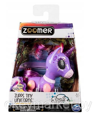 Интерактивная игрушка единорог Spin Master Zoomer, фото 3