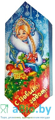 Упаковка 0,45 кг, для конфет, новогодних подарков: «Конфета от Снегурочки» - фото 1 - id-p6053496