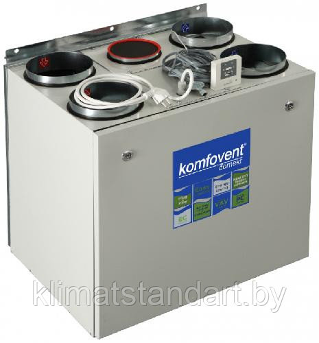 Приточно-вытяжная установка Komfovent RECU 400VWСF-B-EC-C4 Plus - фото 5 - id-p6054886