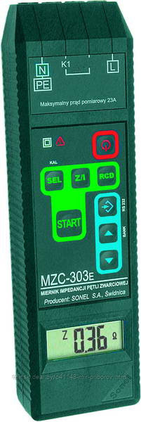 MZC-303E Измеритель параметров цепей электропитания зданий 