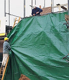 Тент для стройки, гаражная штора, промышленный тент от 2х3 до 20х30м, фото 5