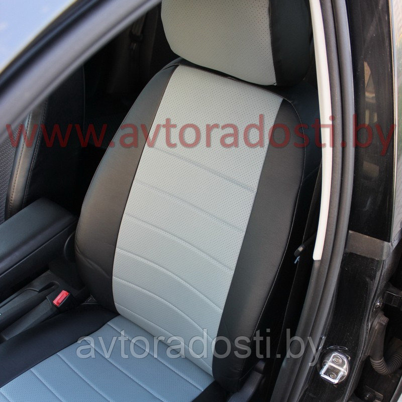 Чехлы для Toyota Avensis III (09-)/Тойота Авенсис Задняя спинка раскладывается 40/60, сиденье цельное,бочки, 5 - фото 1 - id-p75800730