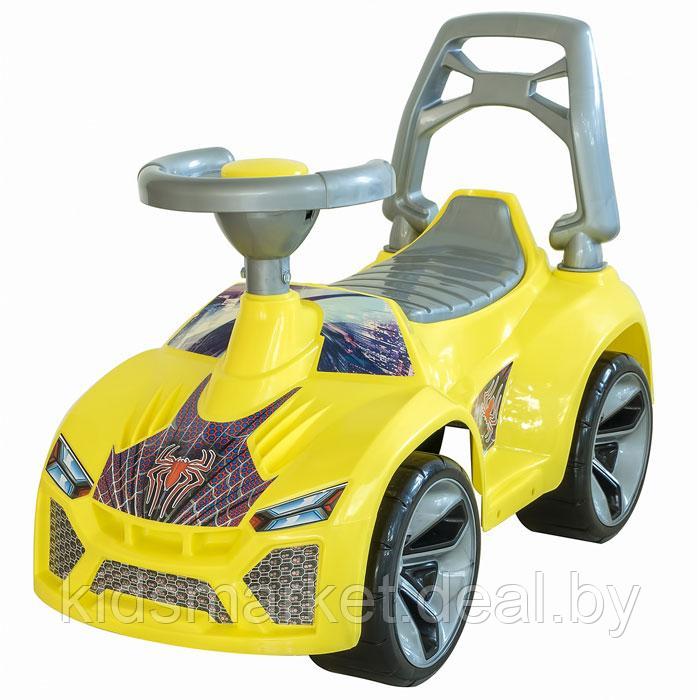 Машина-каталка детская Орион Ламбо (арт.021) желтая