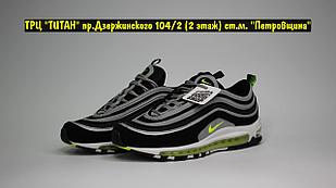 Кроссовки Nike Air Max 97 Black Green