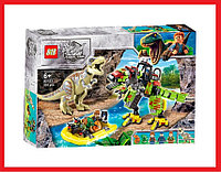 82153 Конструктор "Тиранозавр против робота", 526 деталей, Аналог Lego Jurassic World