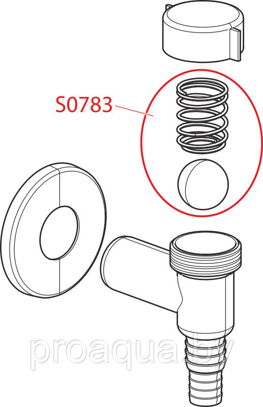 Alcaplast APS1 сифон для стиральной машины - фото 2 - id-p109095527