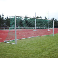 Ворота футбольные 7.32 на 2.44 м, (сетка в комплекте)