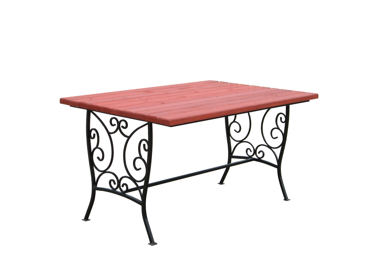 Кованый стол дачный №13