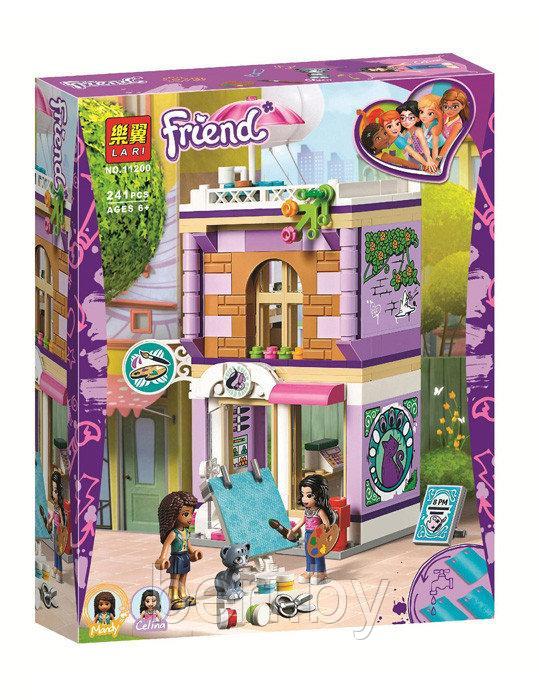 11200 Конструктор Friends "Художественная студия Эммы", 241 деталь, Аналог Lego Friends 41365 - фото 10 - id-p109103836