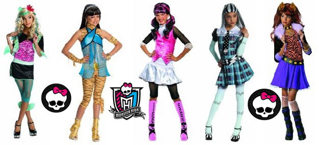 Monster High — американская серия фэшн-кукол и лицензированных карнавлаьных костюмов. Обзорная статья в блоге интернет-магазина КРАМАМАМА