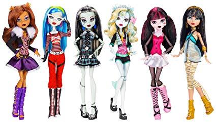 Monster High («Монстер Хай») — американская серия фэшн-кукол. Обзорная статья в блоге интернет-магазина КРАМАМАМА