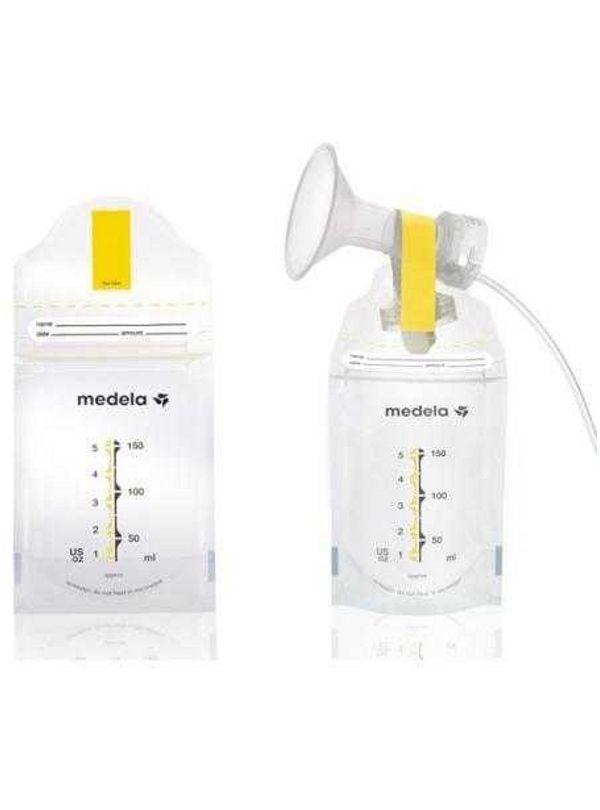 Medela пакеты п/э одноразовые для сбора и хранения молока, 25 шт - фото 1 - id-p109133457