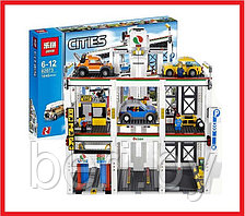 02073 Конструктор Lepin "Гараж", 1045 деталей, аналог Lego City 4207