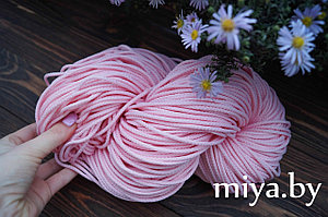 Полиэфирный шнур 3 мм с сердечником цвет: нежно-розовый