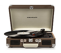 Виниловый проигрыватель CROSLEY CRUISER DELUXE [CR8005D-TW] Tweed c Bluetooth