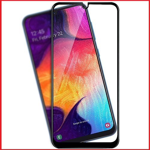 Защитное стекло Full-Screen для Samsung Galaxy A30s черный (5D-9D с полной проклейкой) - фото 2 - id-p109137569