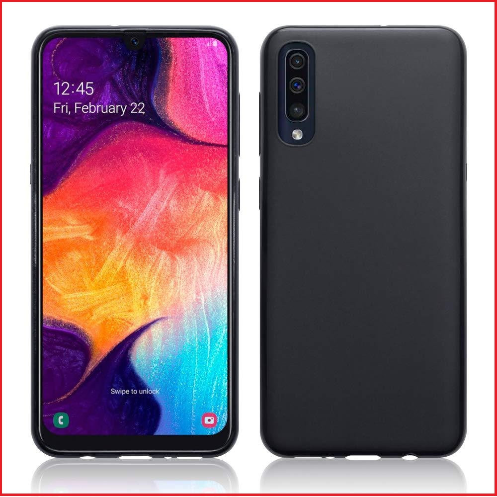 Чехол-накладка для Samsung Galaxy A30s (силикон) черный