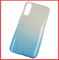 Чехол-накладка для Samsung Galaxy A30s (силикон+пластик) Shine Gradient Blue, фото 1
